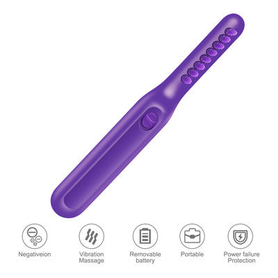 Portable Electric Detangling Brush & Scalp Massager