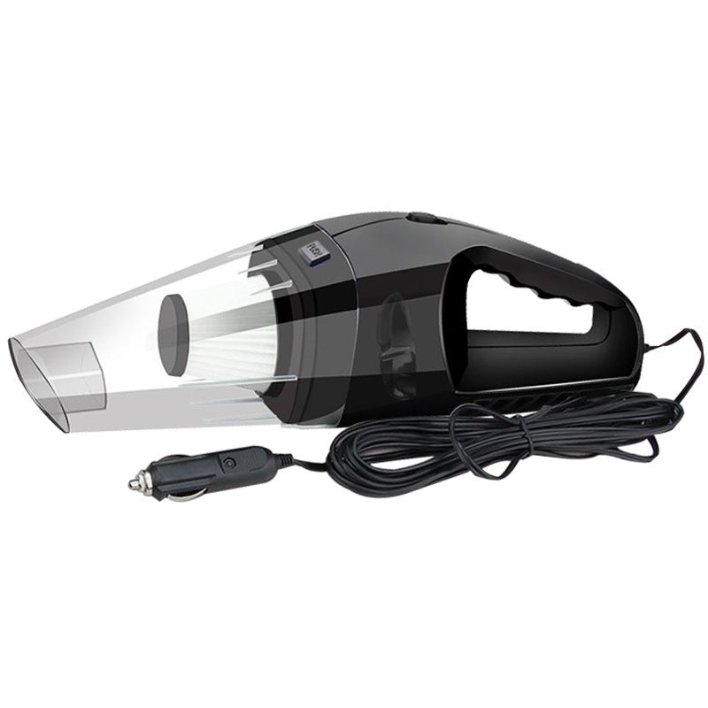 Portable 12V 120W Car Vacuum Cleaner – 4000PA Suction, Wet & Dry, 5m Cord
