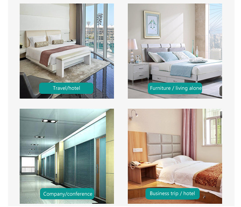 Waterproof Wedge Door-Stop Alarm – Home & Travel Security Device