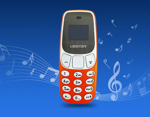 Mini Thumb Phone – Ultra-Compact Dual-SIM Bluetooth Dialer (0.66" OLED)