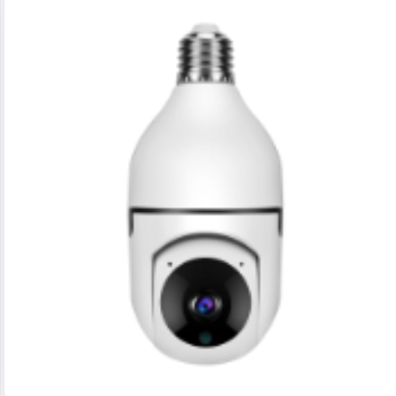 1080P WiFi Bulb Camera – E27 Smart Light Cam with 4× Zoom & 5G Alarm Alerts