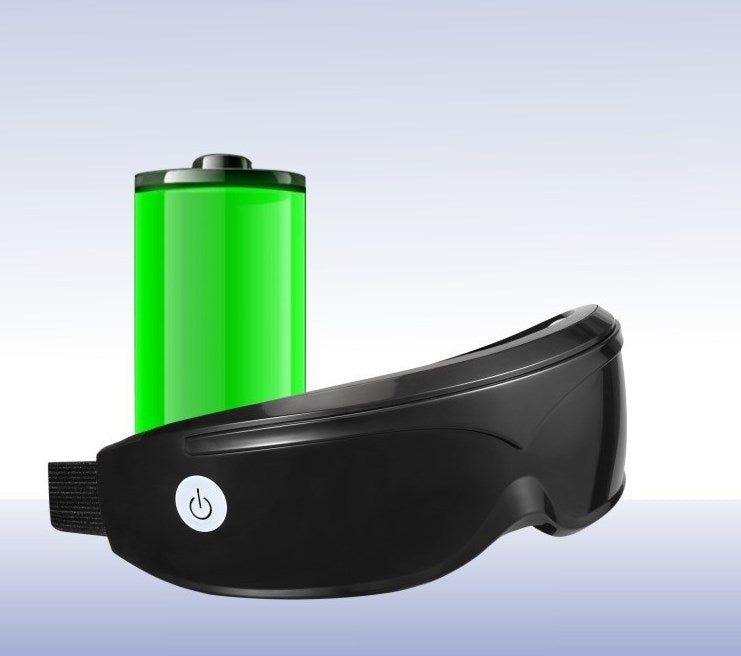 Magnetic Eye Massager – 9-Mode Vibration, Silicone Pads, Rechargeable