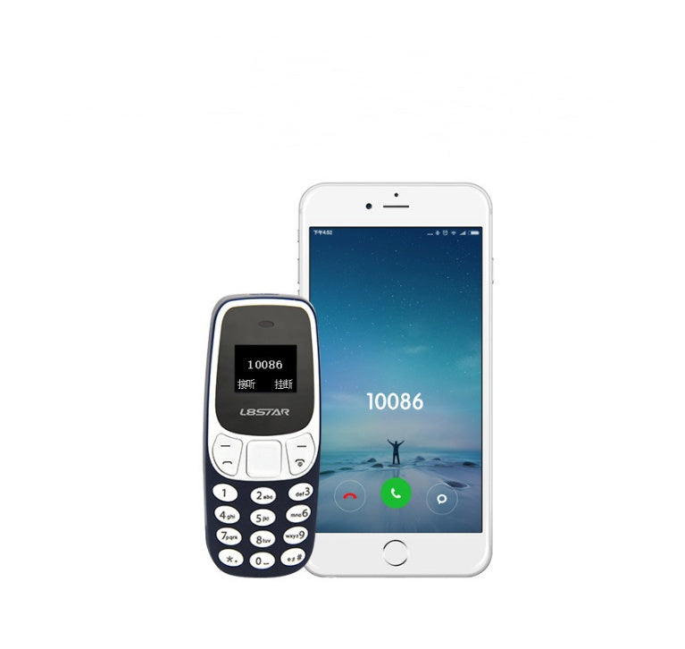 Mini Thumb Phone – Ultra-Compact Dual-SIM Bluetooth Dialer (0.66" OLED)