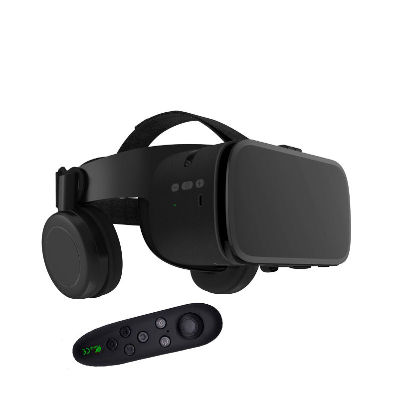 Bluetooth Wireless VR Headset – Phone-Powered 3D Virtual Reality Goggles (with Optional Remote)