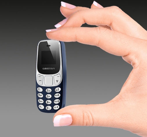Mini Thumb Phone – Ultra-Compact Dual-SIM Bluetooth Dialer (0.66" OLED)
