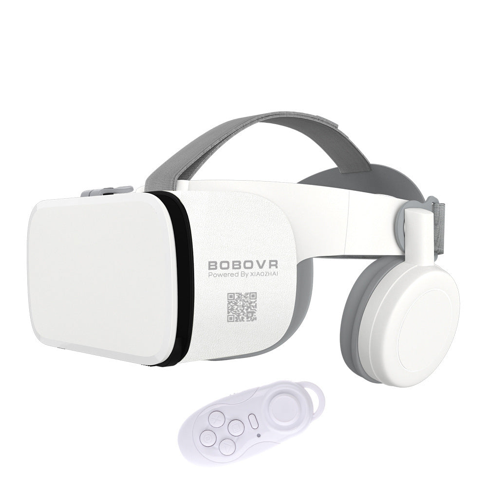 Bluetooth Wireless VR Headset – Phone-Powered 3D Virtual Reality Goggles (with Optional Remote)