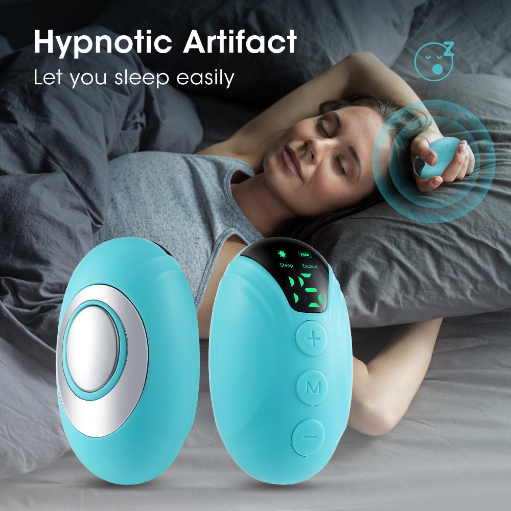Handheld Microcurrent Sleep Aid Device – Anxiety & Insomnia Relief Cryo Tool
