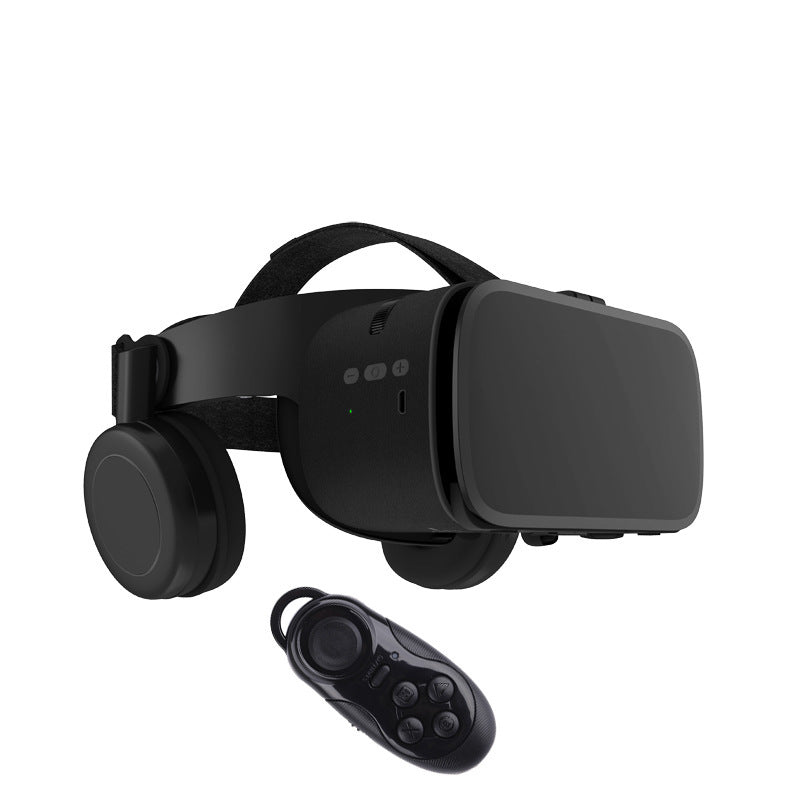 Bluetooth Wireless VR Headset – Phone-Powered 3D Virtual Reality Goggles (with Optional Remote)