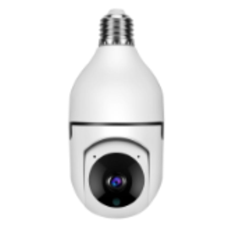 1080P WiFi Bulb Camera – E27 Smart Light Cam with 4× Zoom & 5G Alarm Alerts
