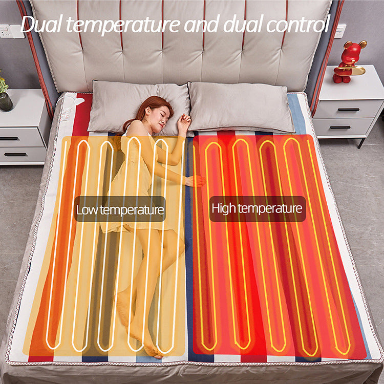 Timed Single Electric Mattress With Heating Blanket