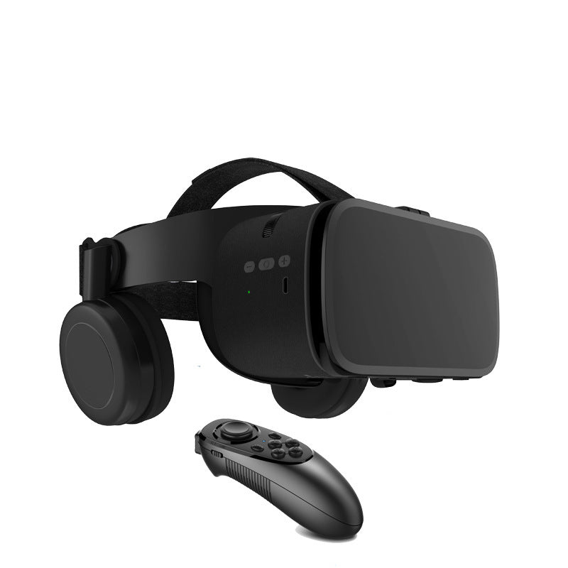 Bluetooth Wireless VR Headset – Phone-Powered 3D Virtual Reality Goggles (with Optional Remote)